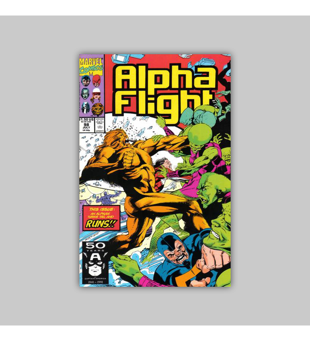 Alpha Flight 98 1991