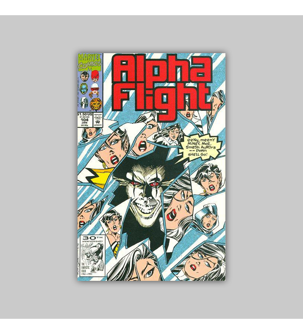 Alpha Flight 104 1992