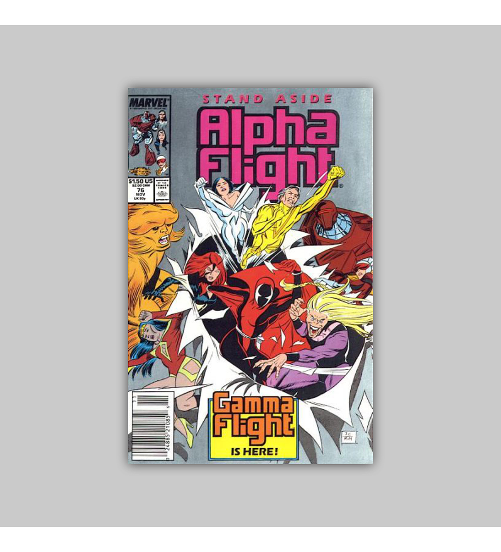 Alpha Flight 76 1989