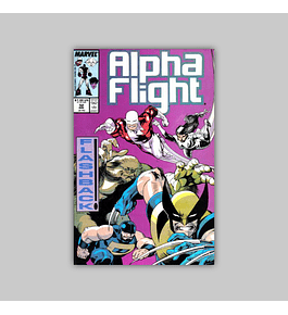 Alpha Flight 52 1987