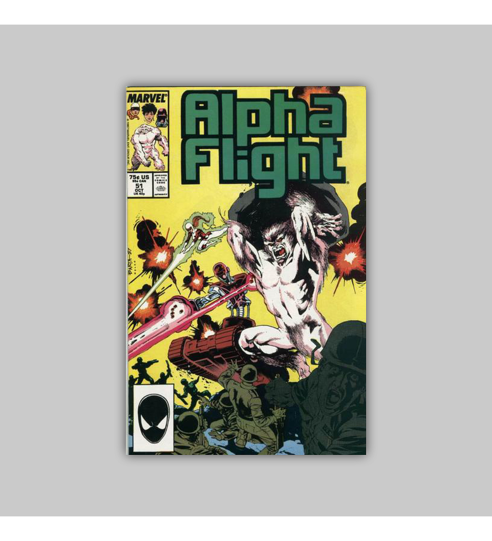 Alpha Flight 51 1987