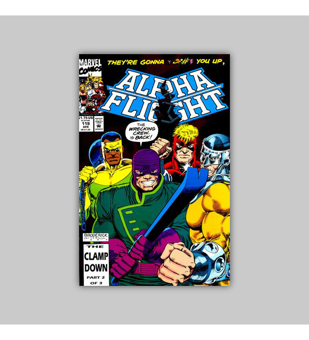 Alpha Flight 119 1993