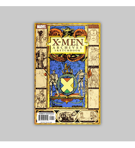 X-Men: The Unearthed Archives Sketchbook 2000