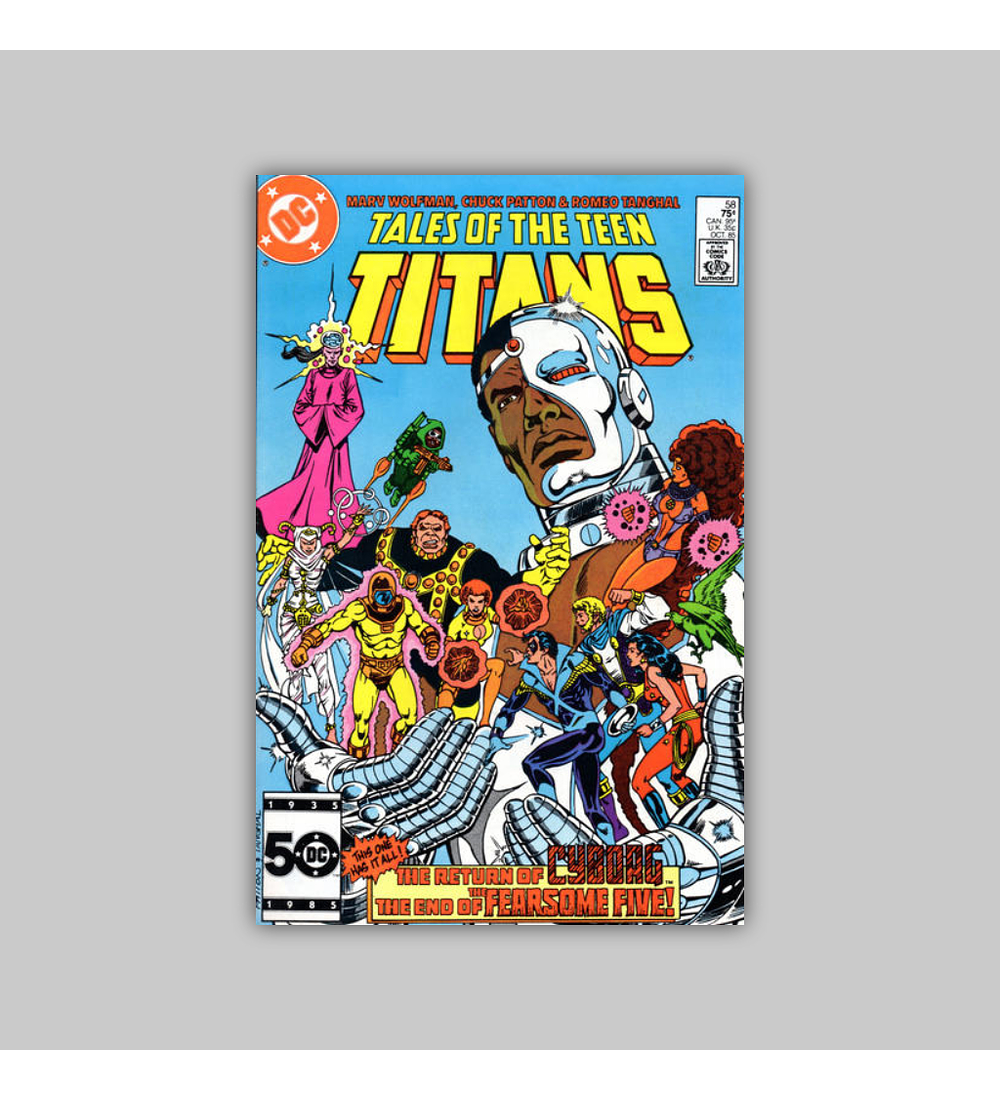 Tales of the Teen Titans 58 1985