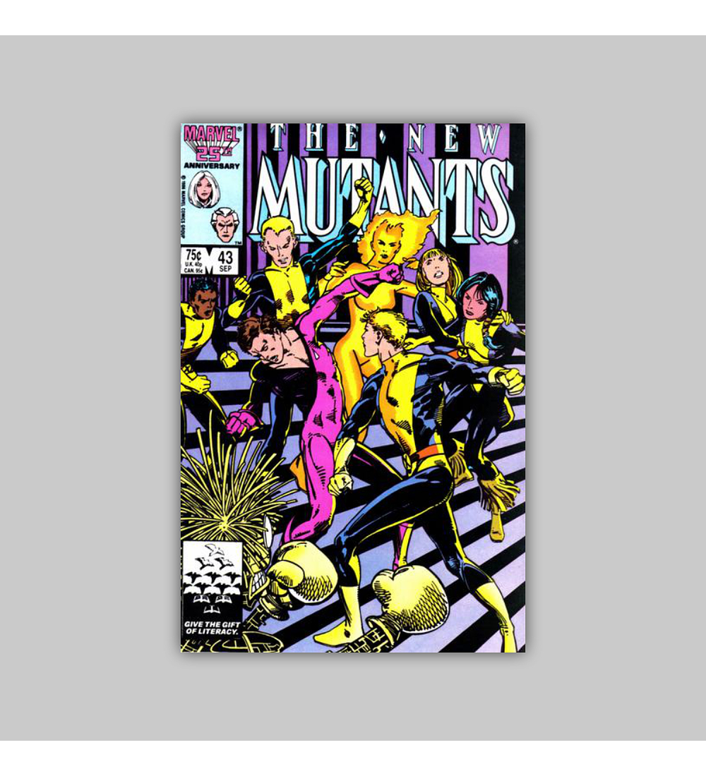 New Mutants 43 V (8.0) 1986