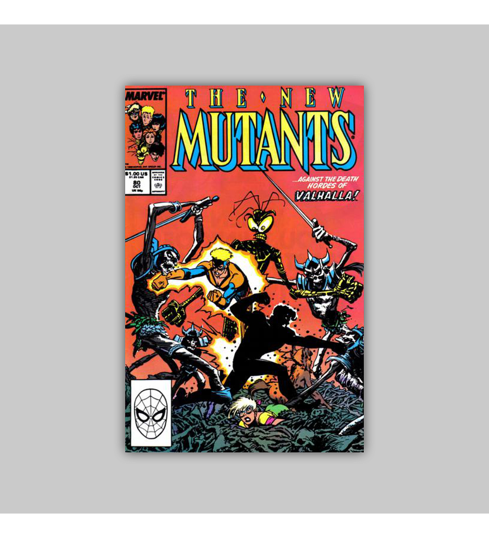 New Mutants 80 VF (8.0) 1989