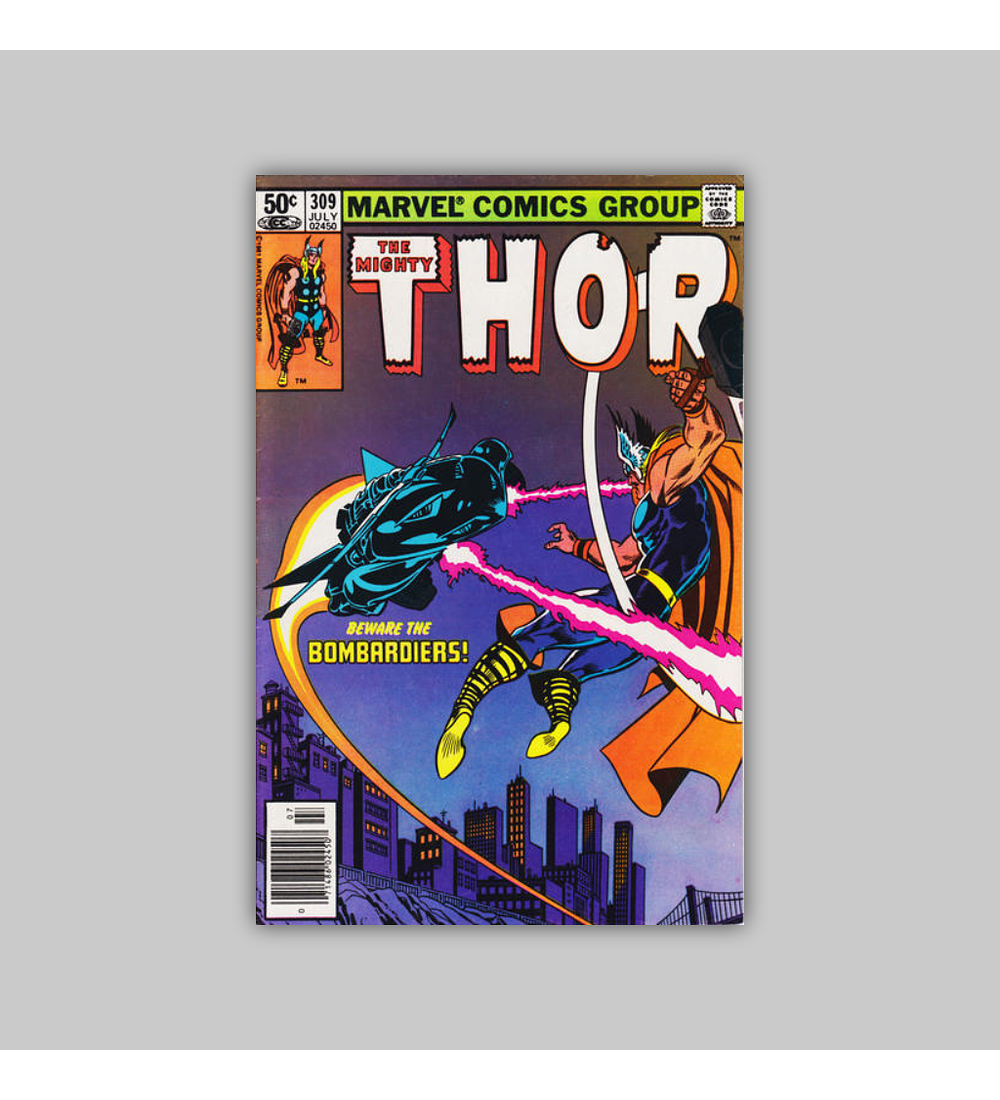 Thor 309 Newsstand 1981
