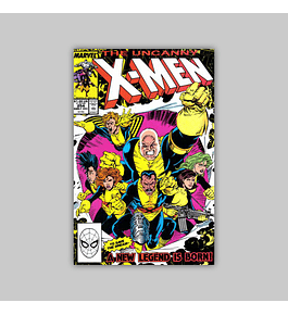 Uncanny X-Men 254 VF (8.0) 1989