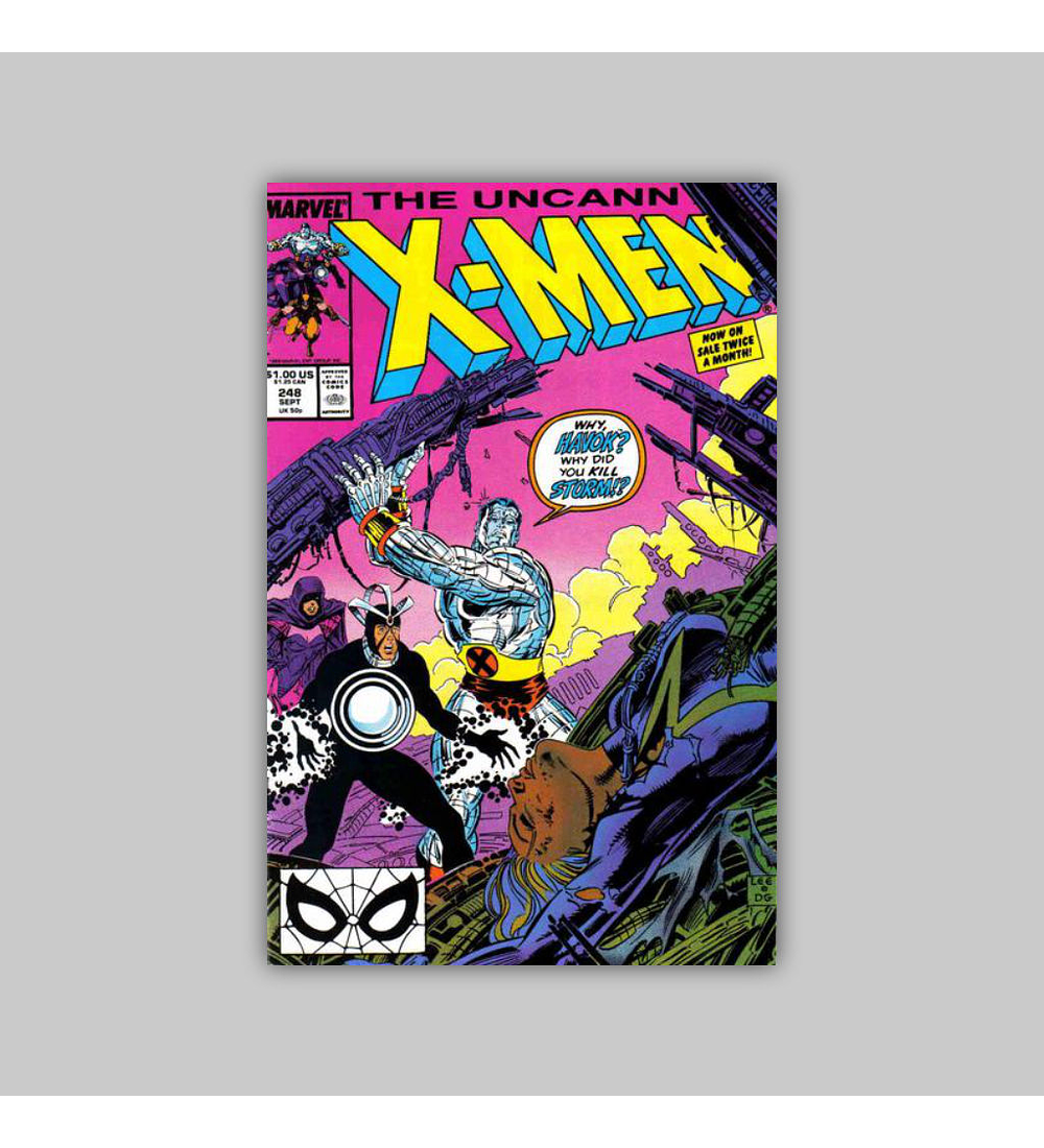 Uncanny X-Men 248 M/NM (9.8) 1989