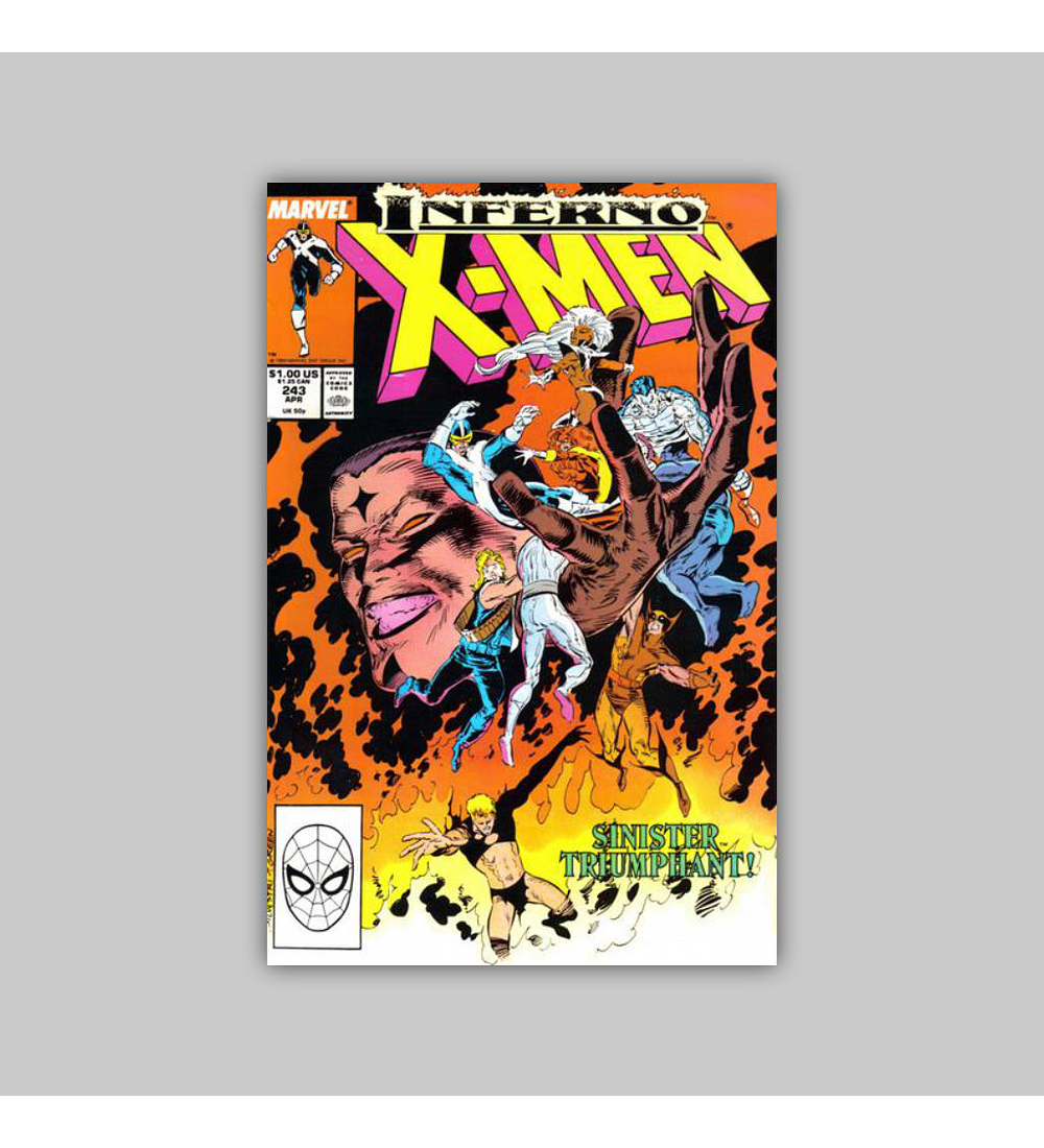 Uncanny X-Men 243 1989