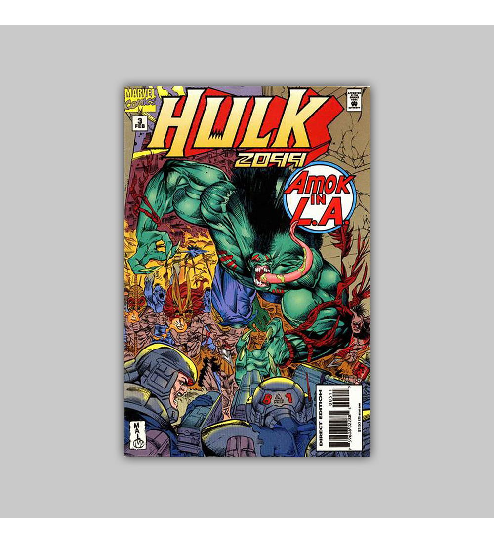 Hulk 2099 3 1995