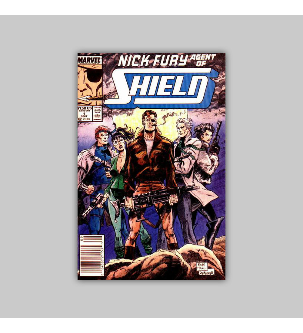 Nick Fury, Agent of SHIELD 1 Newsstand 1989