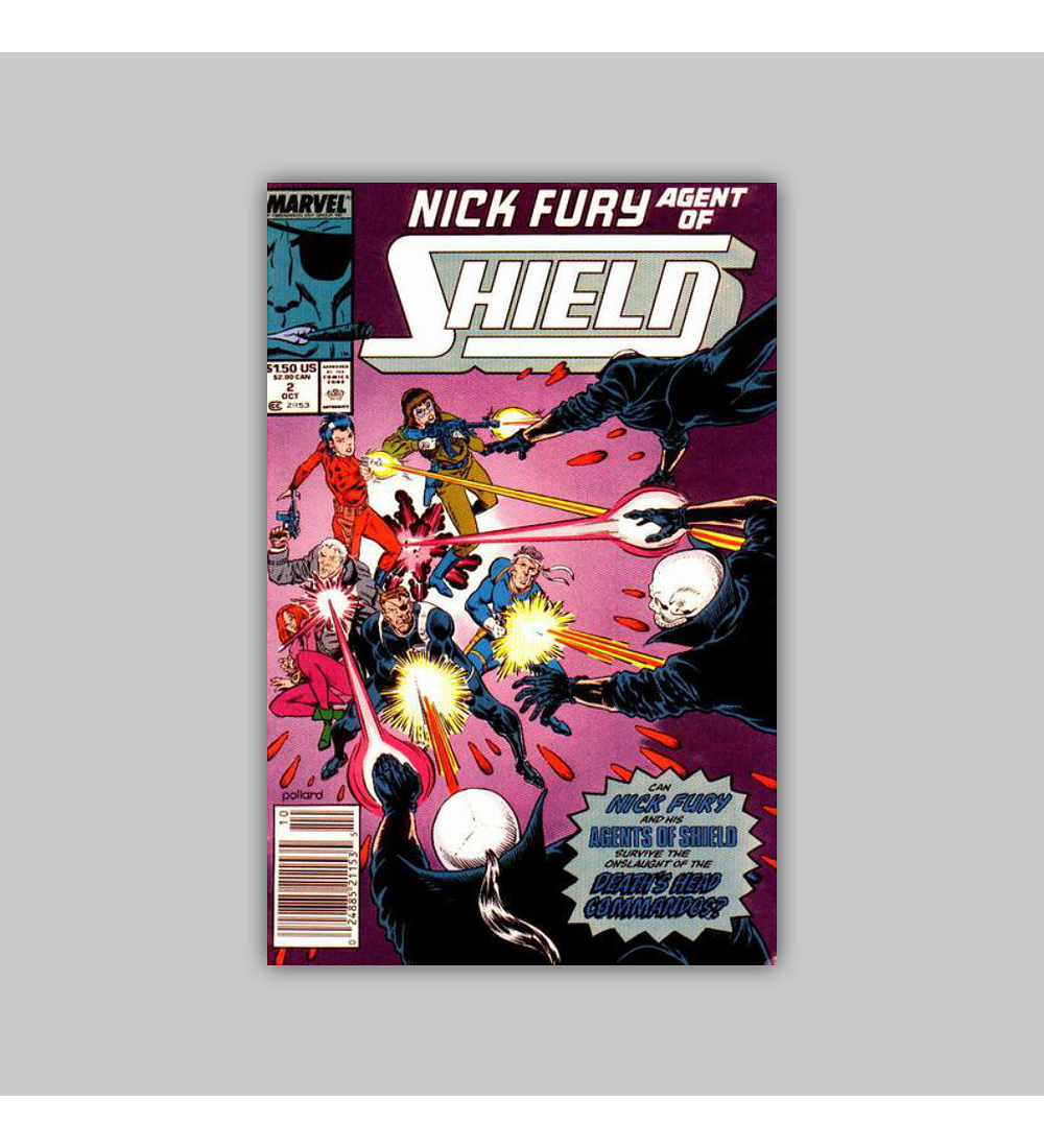 Nick Fury, Agent of SHIELD 2 Newsstand 1989