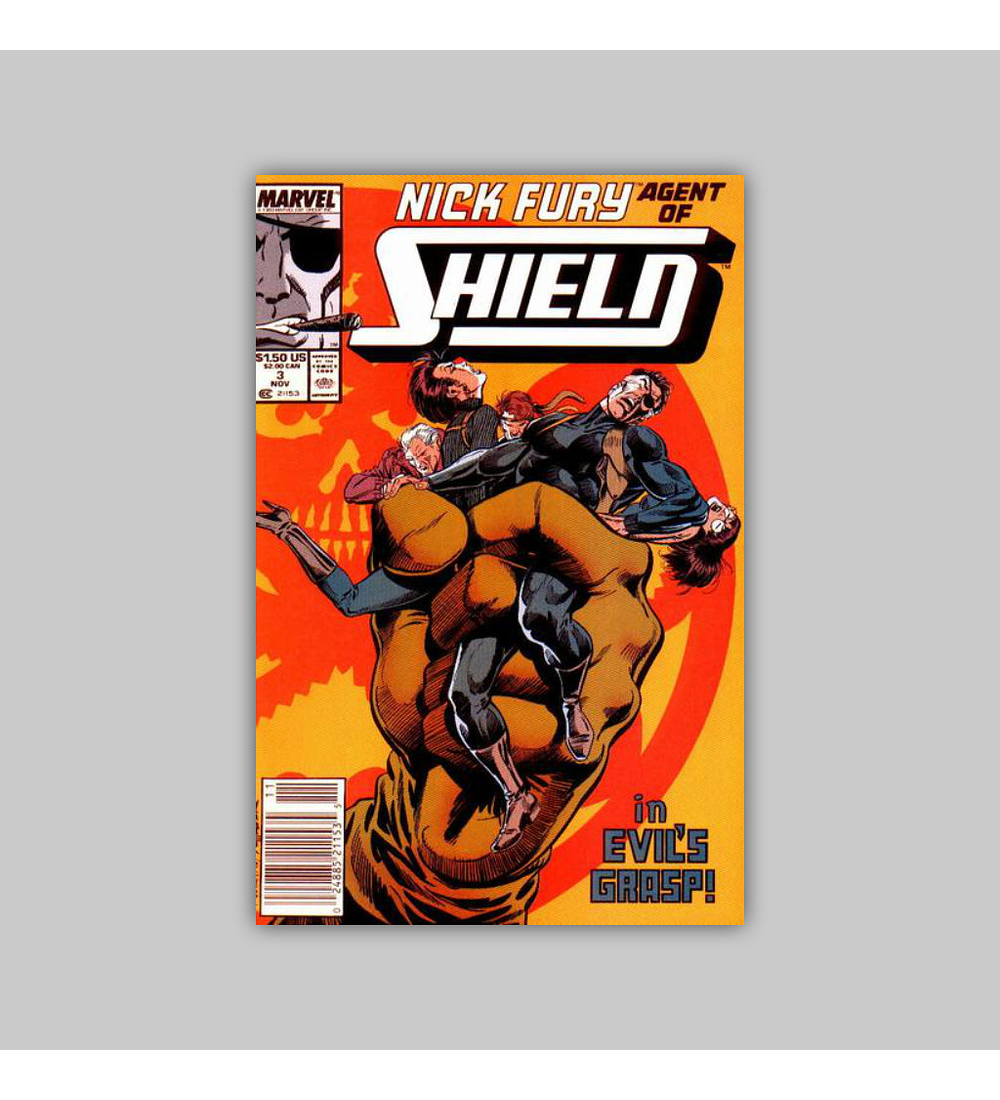Nick Fury, Agent of SHIELD 3 Newsstand 1989