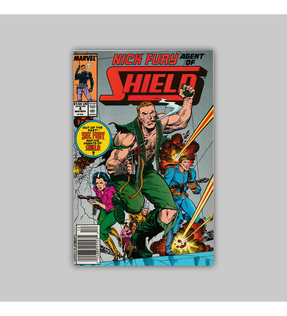 Nick Fury, Agent of SHIELD 4 Newsstand 1989