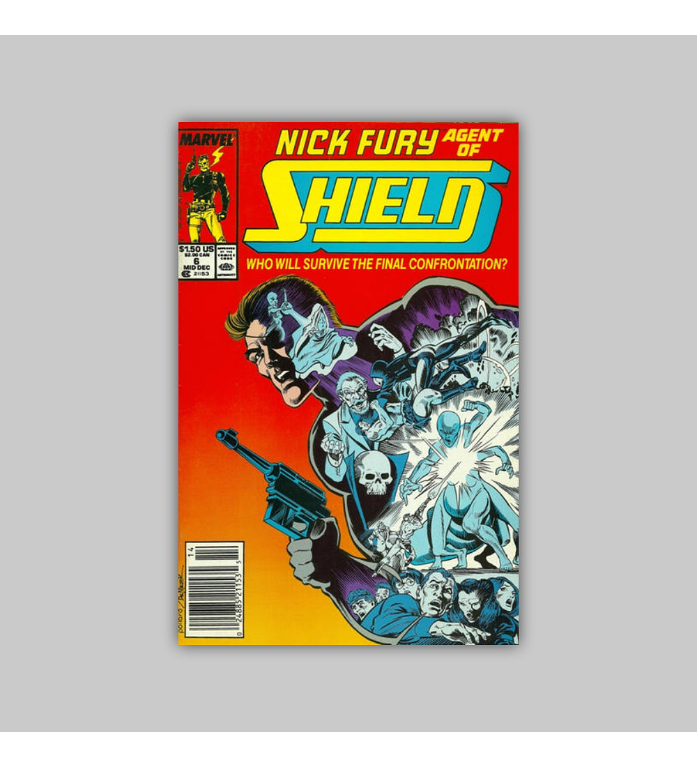 Nick Fury, Agent of SHIELD 6 Newsstand 1989