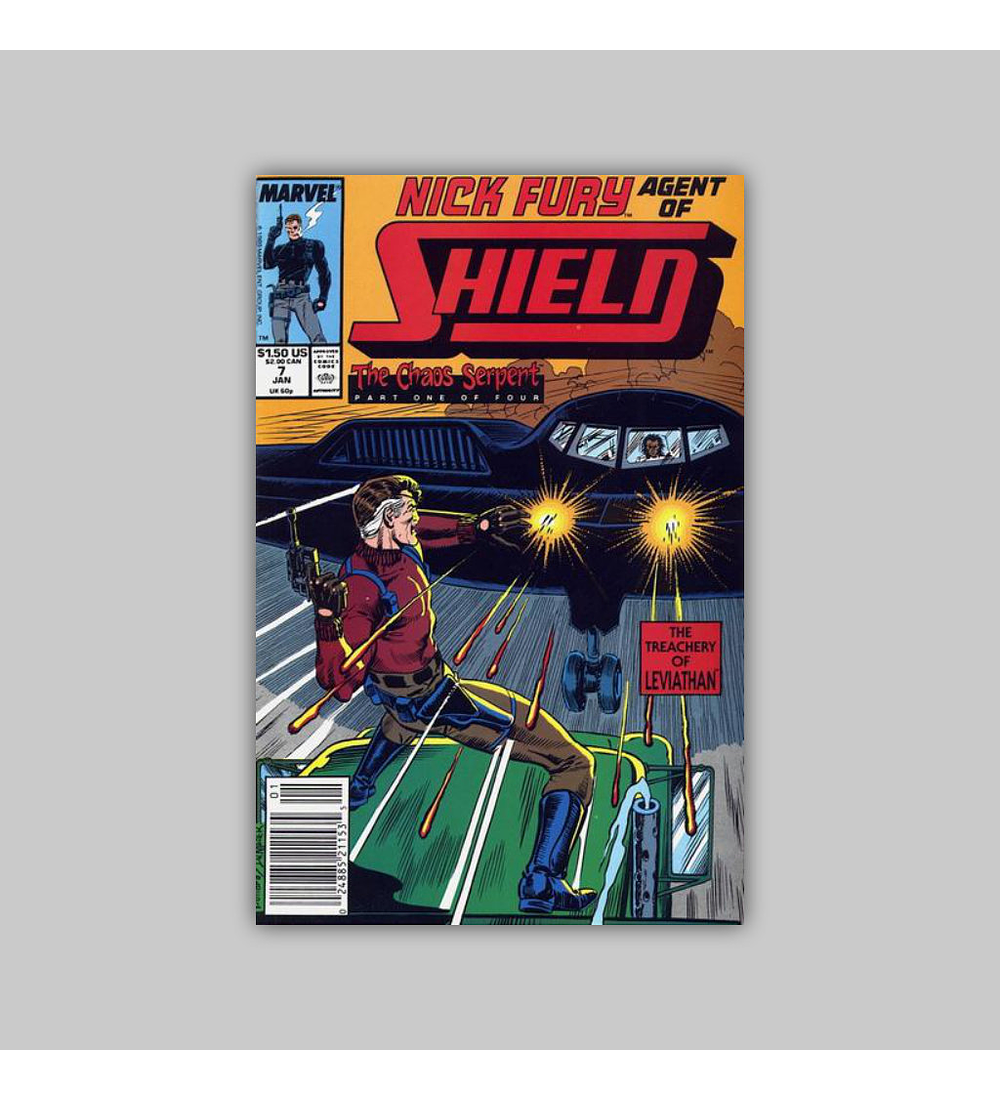 Nick Fury, Agent of SHIELD 7 Newsstand 1990