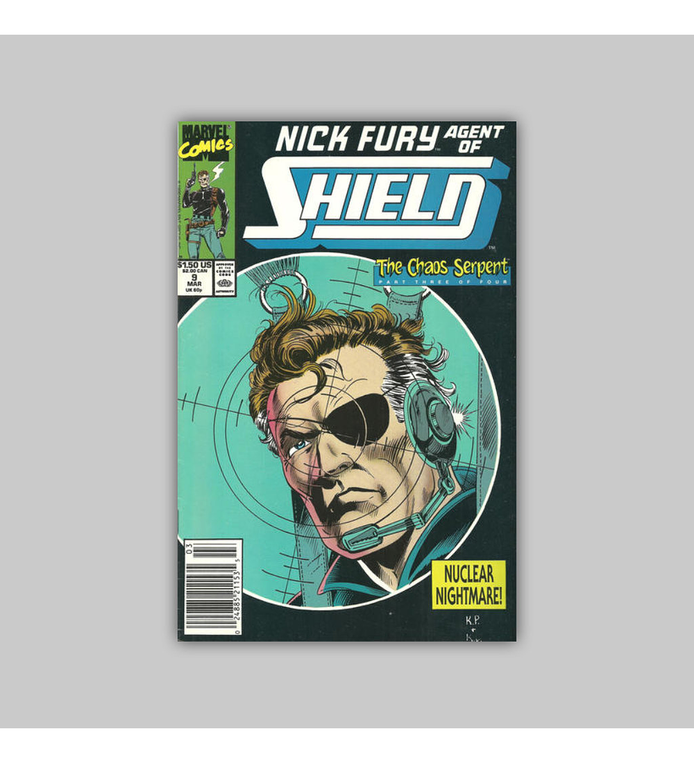 Nick Fury, Agent of SHIELD 9 Newsstand 1990