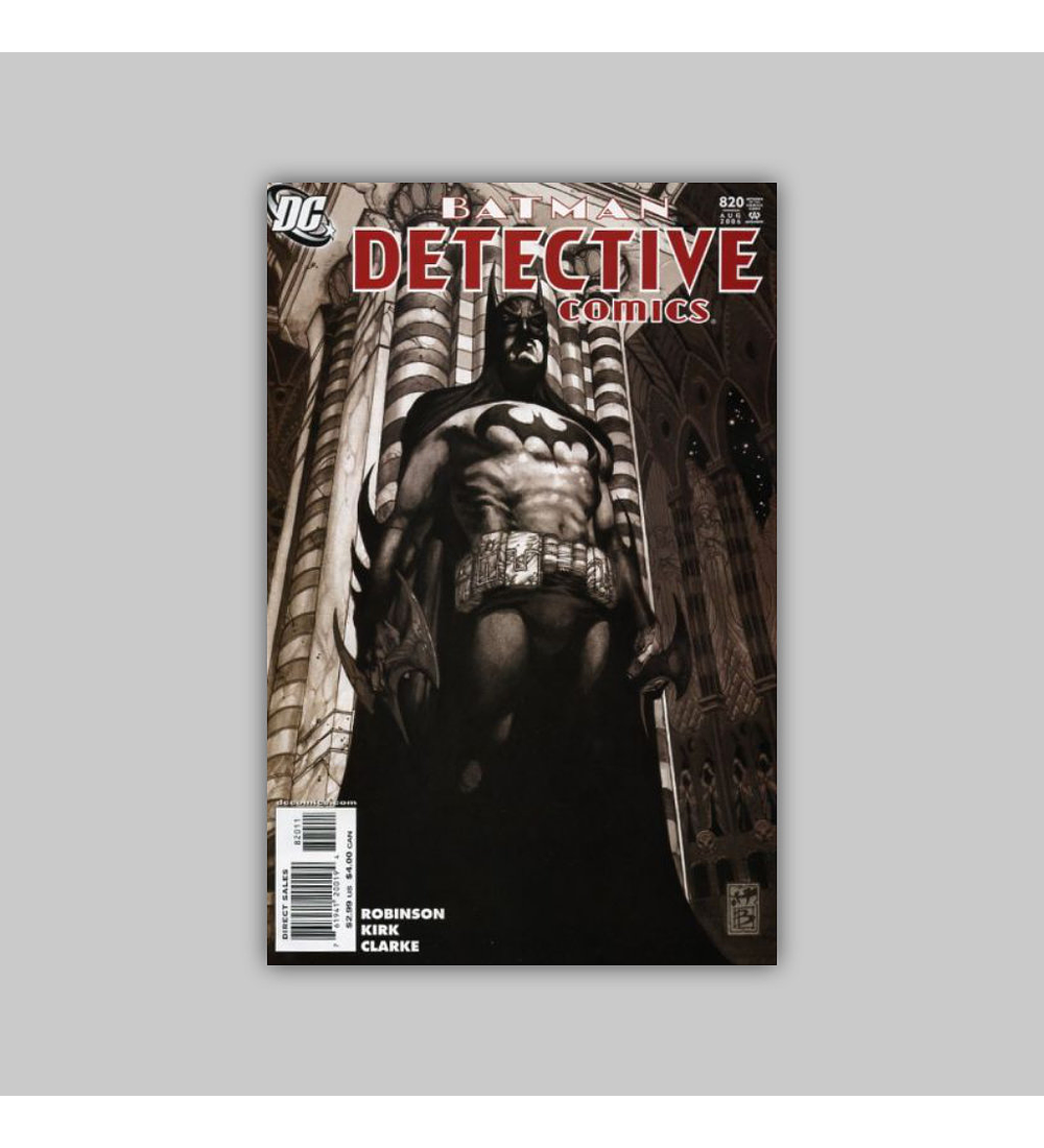 Detective Comics 820 2006