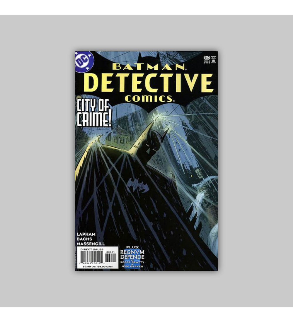 Detective Comics 806 2005