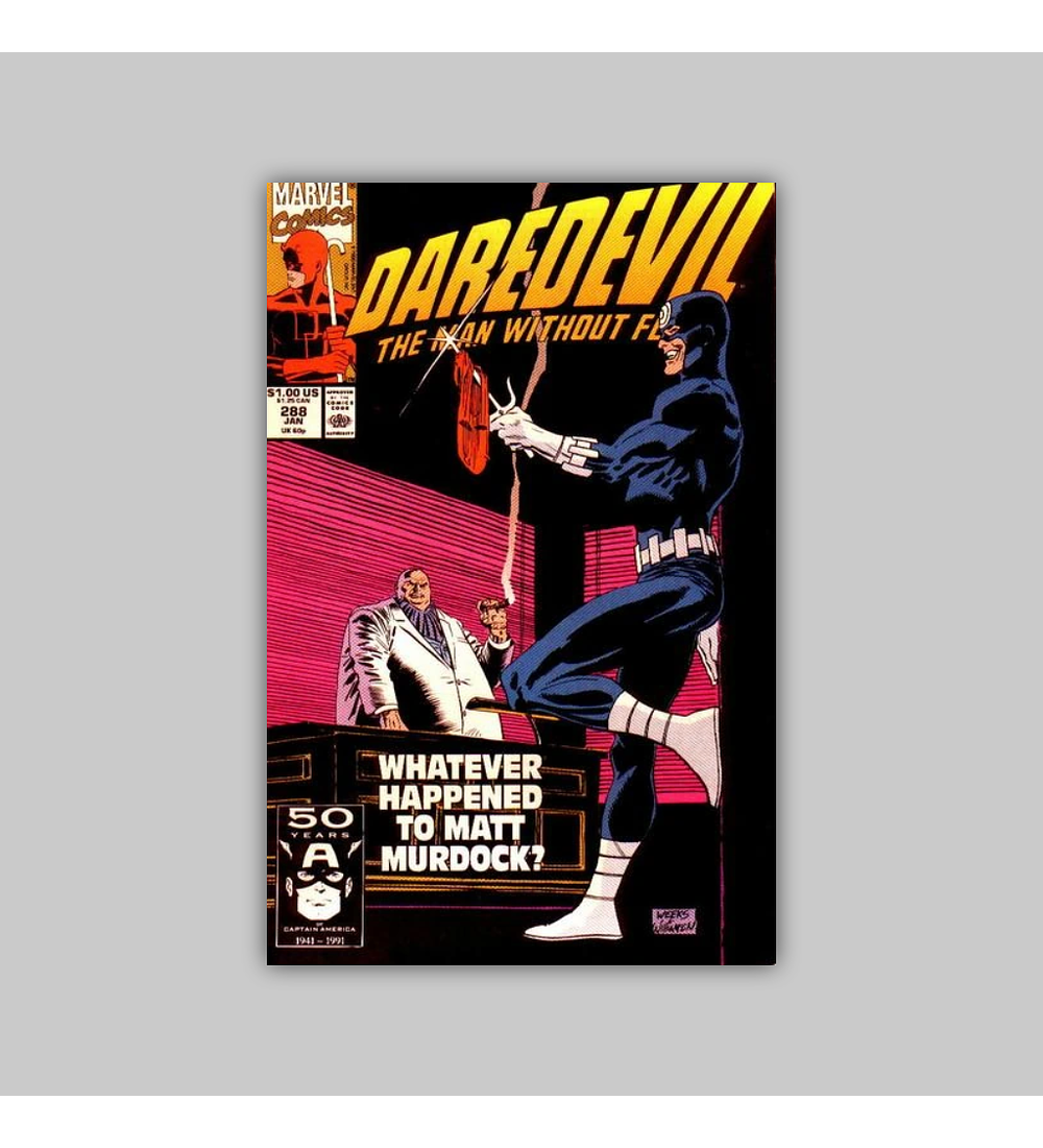 Daredevil 288 1991