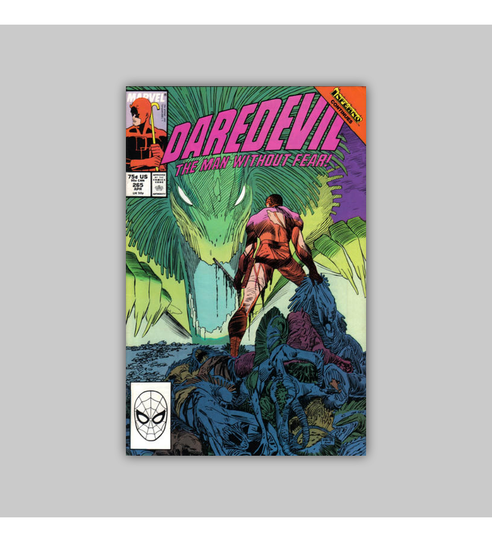 Daredevil 265 1989