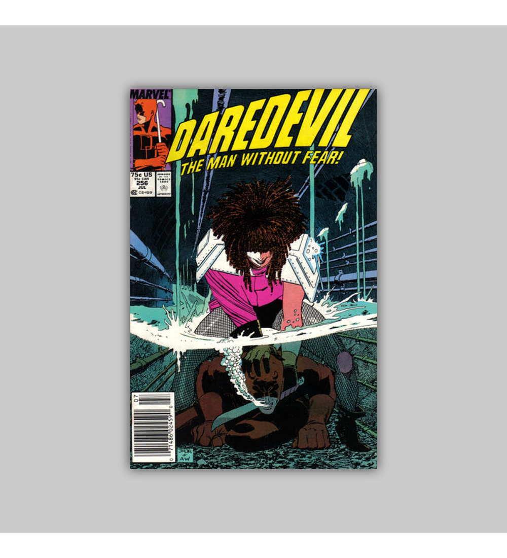 Daredevil 256 Newsstand 1988