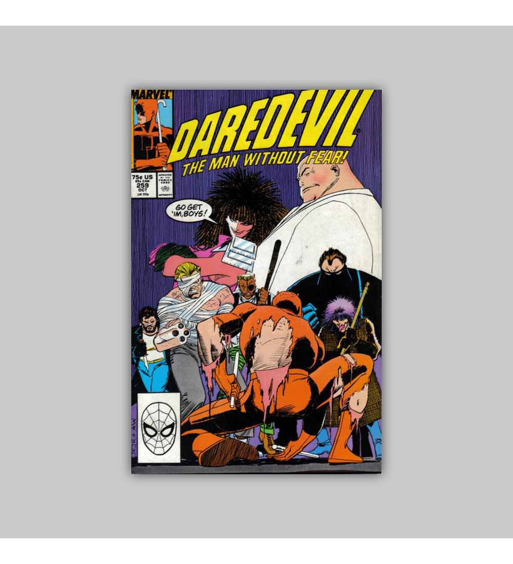Daredevil 259 Newsstand 1988