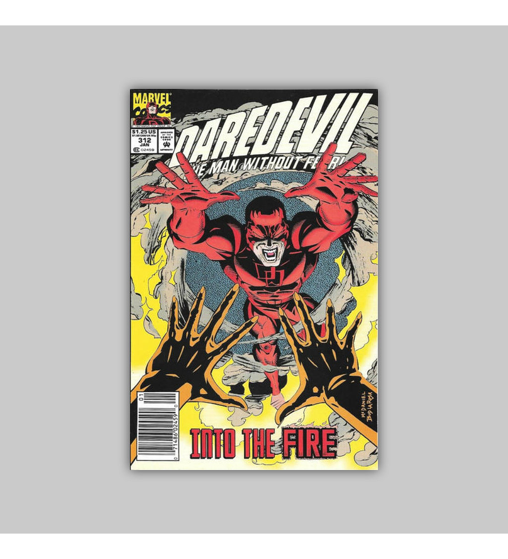 Daredevil 312 Newsstand 1993