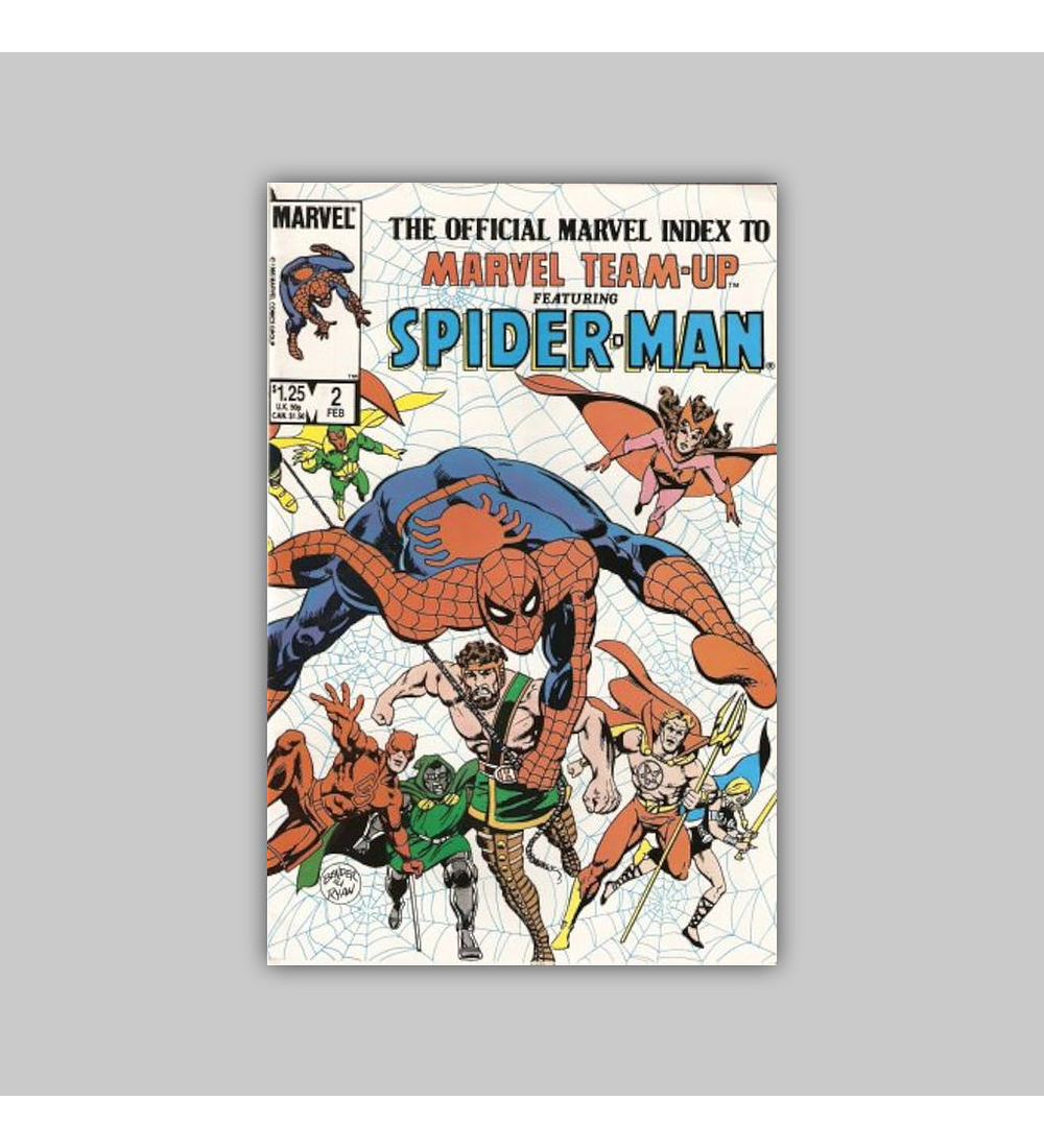 Official Marvel Index to Marvel Team-Up: Featuring Spider-Man 2 1986