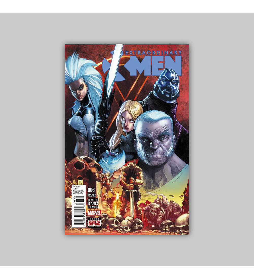 Extraordinary X-Men 6 2nd printing 2016