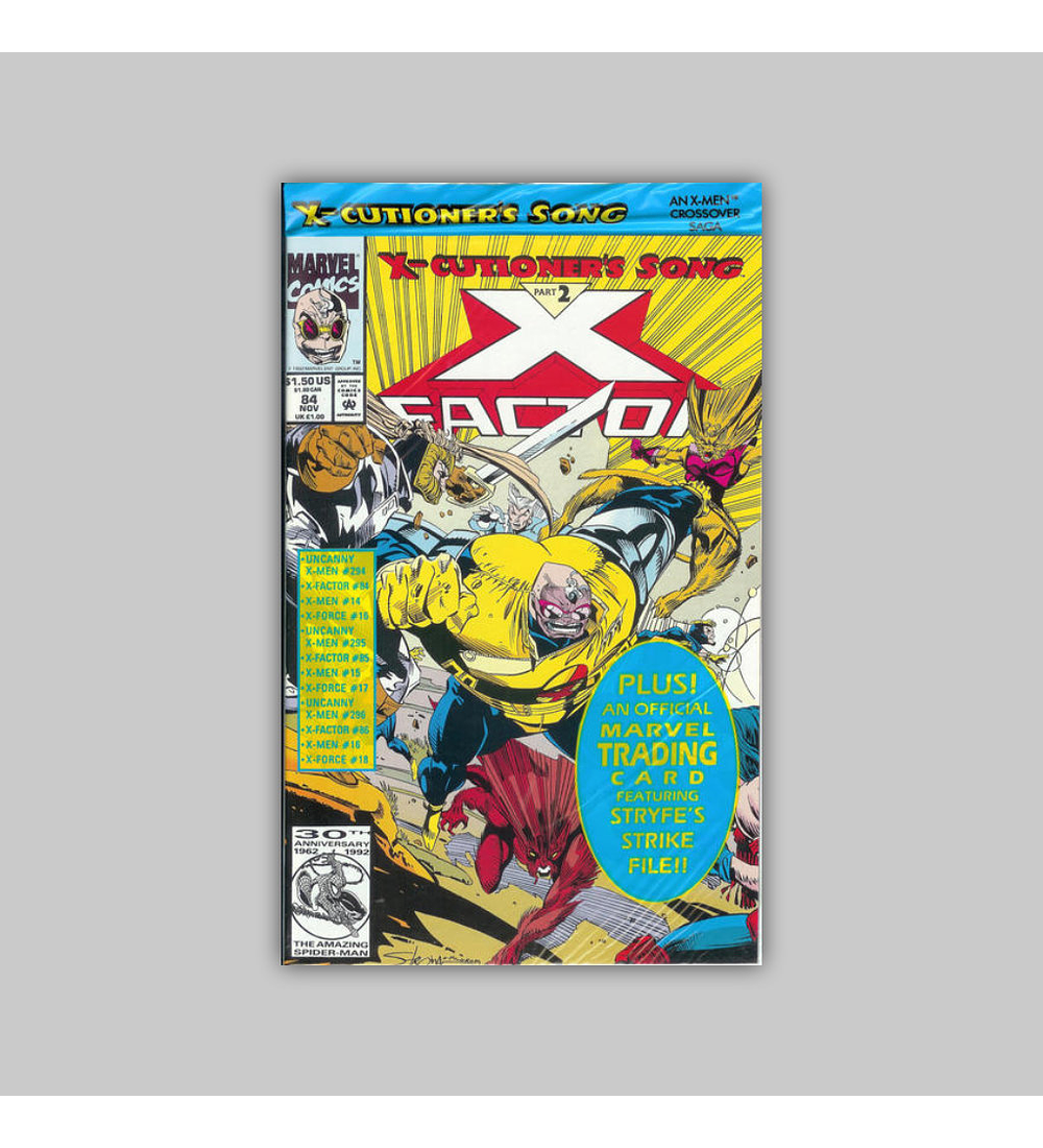 X-Factor 84 Polybagged 1992