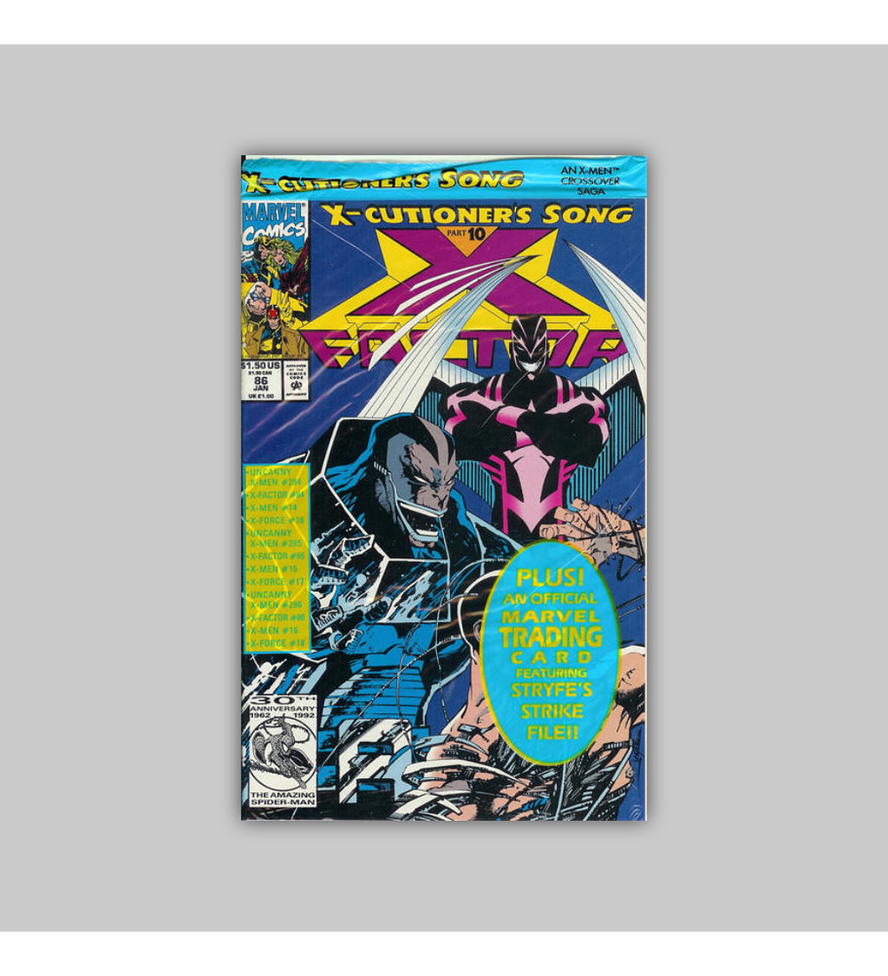 X-Factor 86 Polybagged 1993
