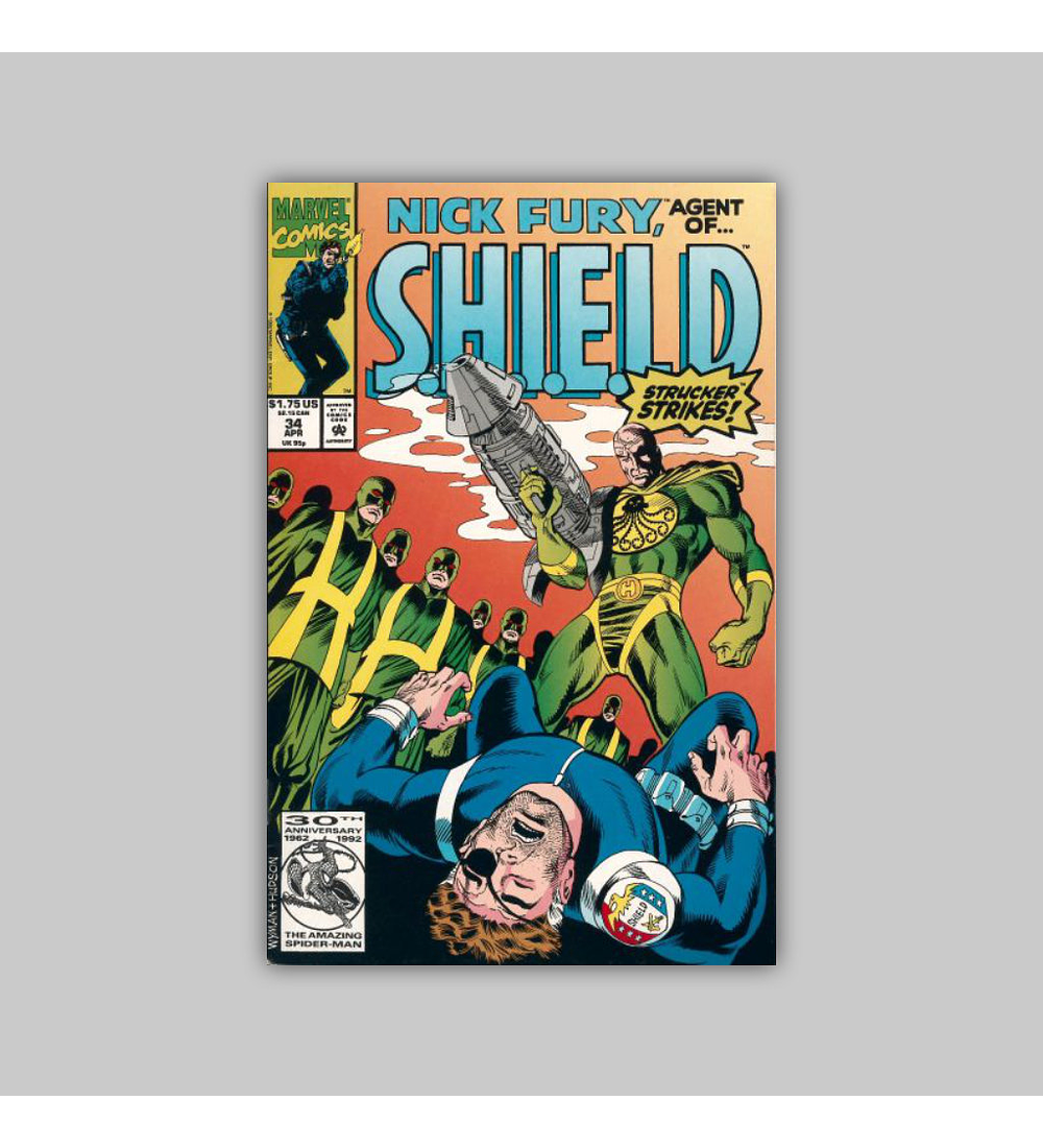 Nick Fury, Agent of SHIELD 34 1992