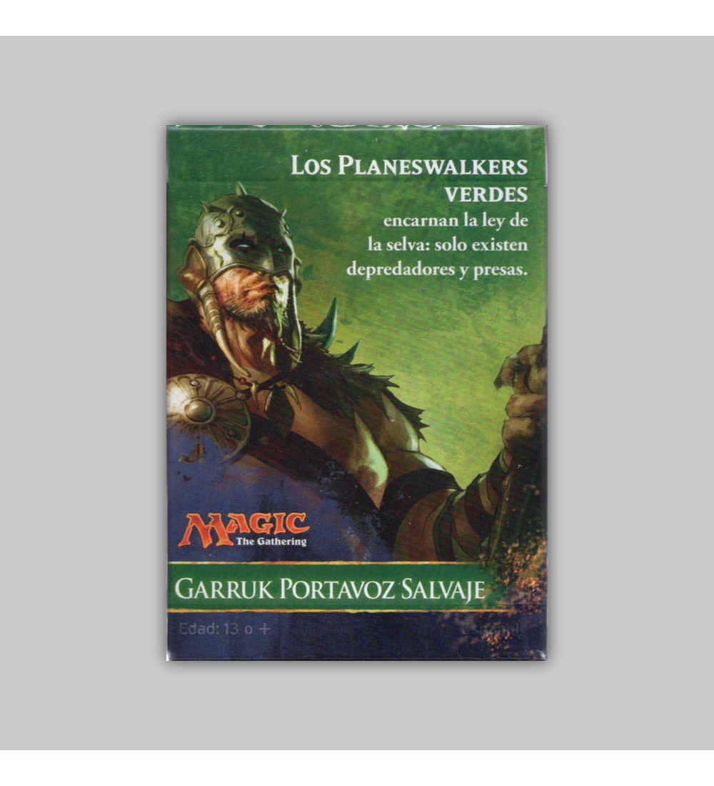 Magic the Gathering: Garruk Portavoz Salvaje - Los Planeswalkers Verdes Sample Deck 2013