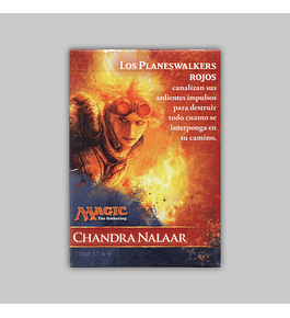 Magic the Gathering: Chandra Nalaar - Los Planeswalkers Rojos Sample Deck 2013