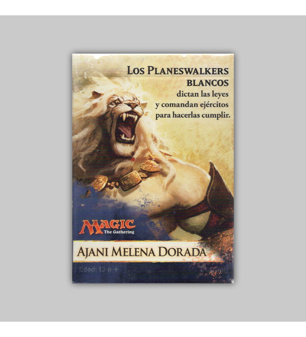 Magic the Gathering: Ajani Melena Dorada - Los Planeswalkers Blancos Sample Deck 2013