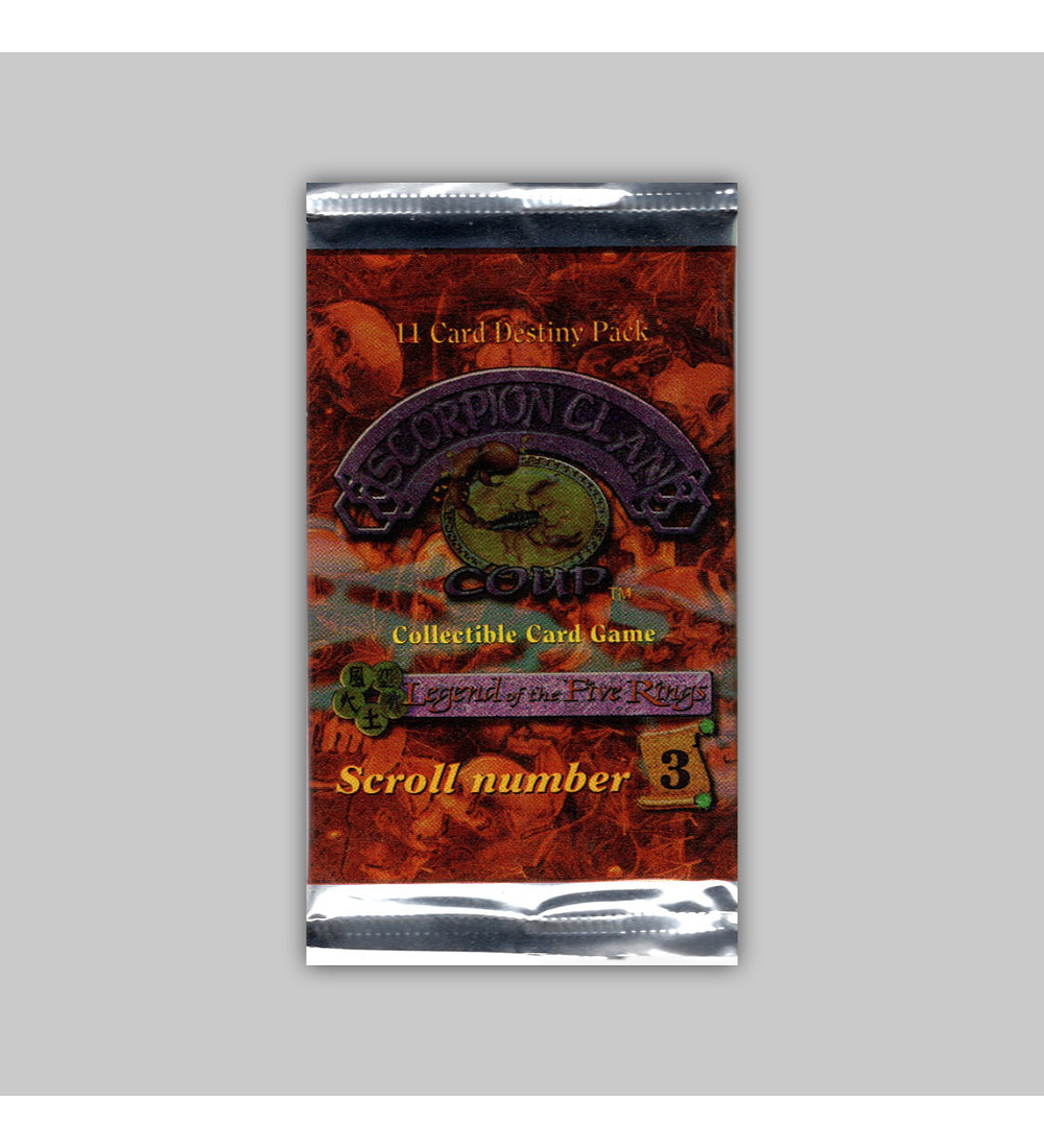 Legend of the Five Rings: Scorpion Clan Scroll 3 Booster