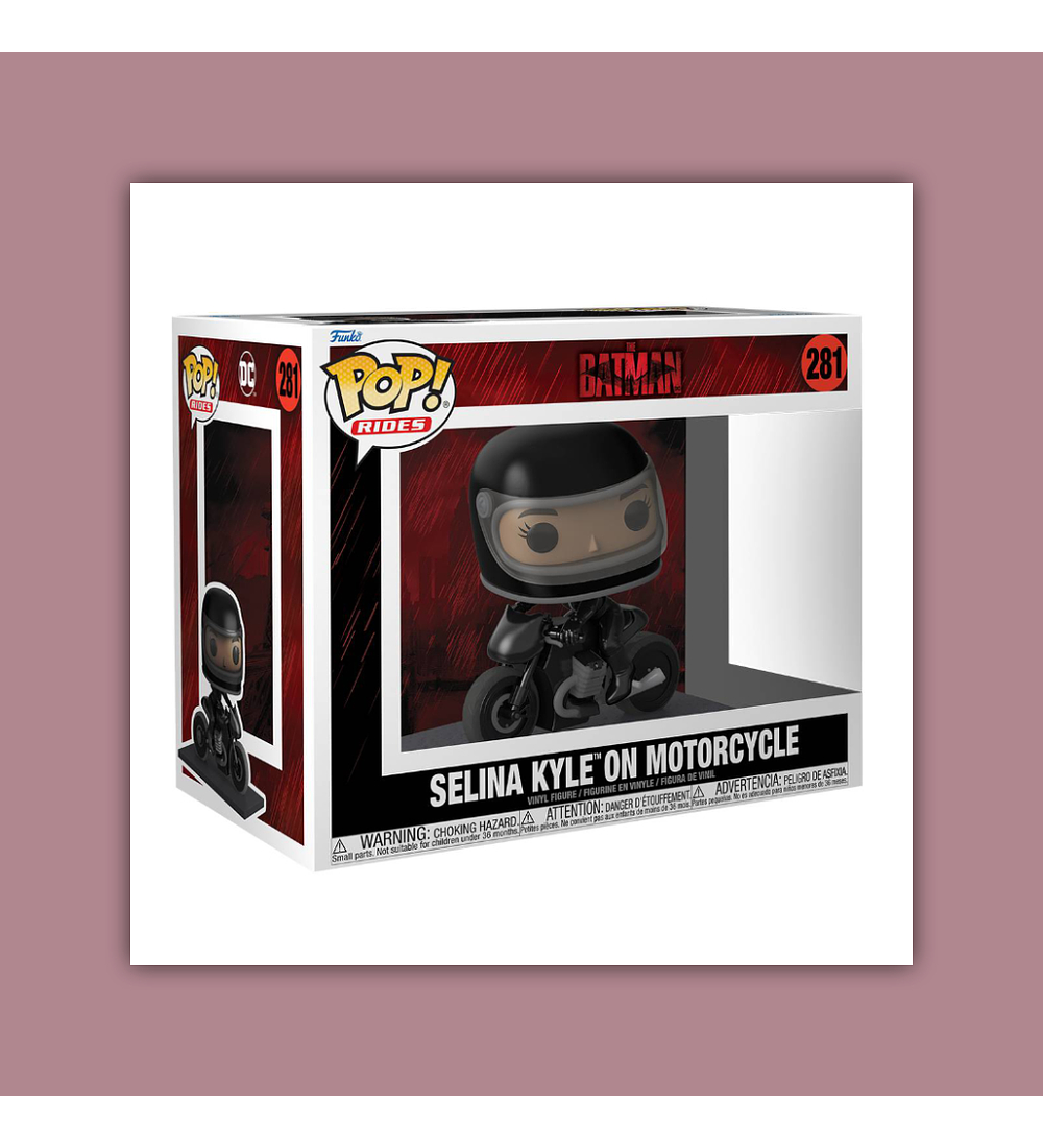 Pop Rides! The Batman Vinyl Figure: Selina on Motorcyle
