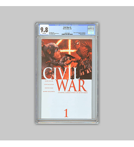 Civil War 1 CGC 9.8 2006