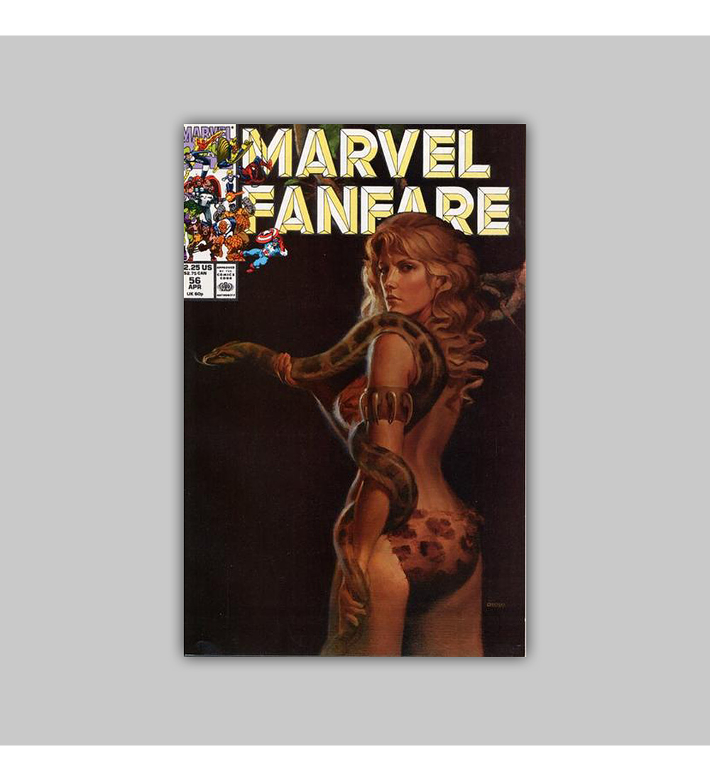 Marvel Fanfare 56 1991