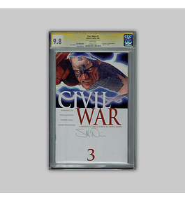 Civil War 3 CGC 9.8 Signature 2006