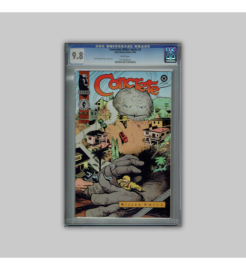 Concrete: Killer Smile 2 CGC 9.8 1994