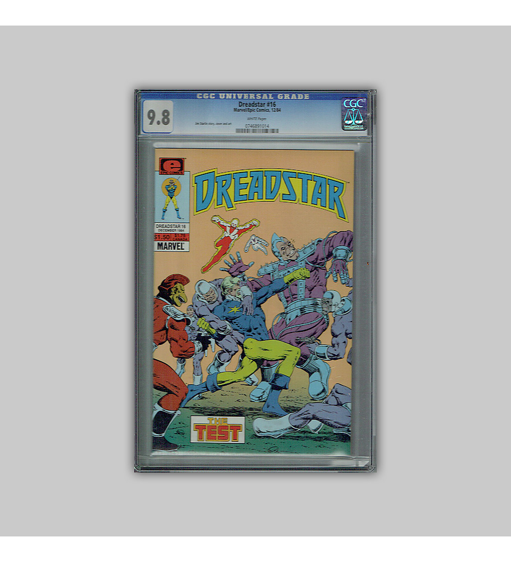 Dreadstar 16 CGC 9.8 1984