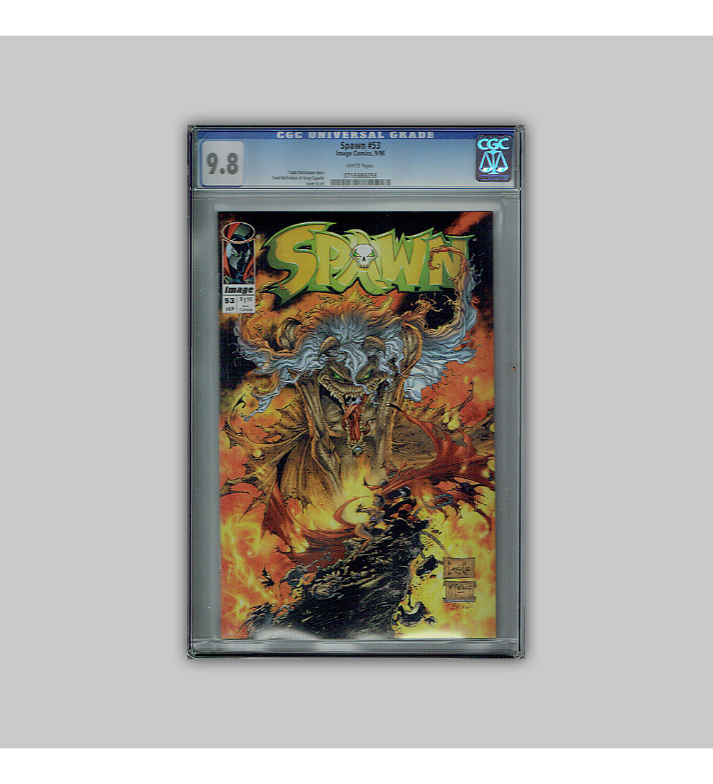 Spawn 53 CGC 9.8 1996