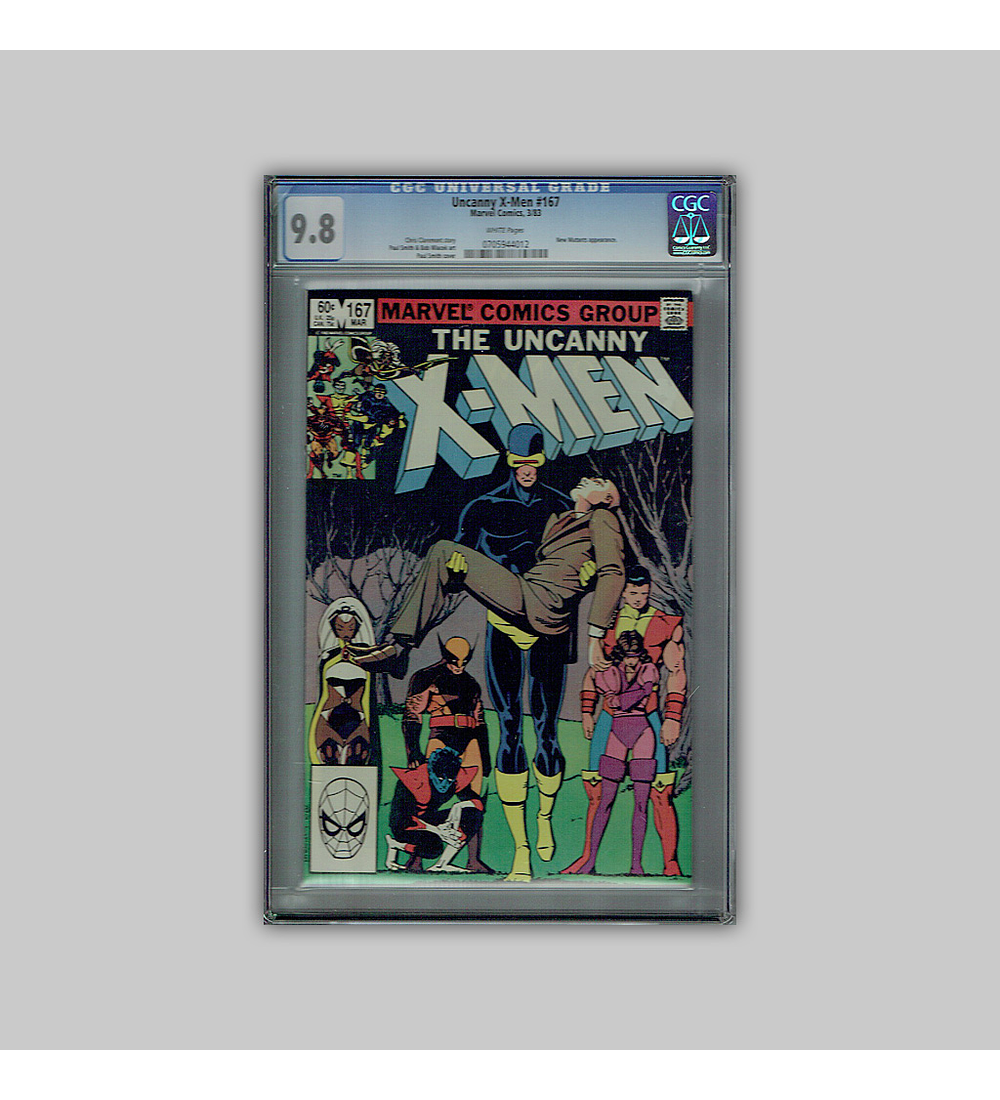 Uncanny X-Men 167 CGC 9.8 1983