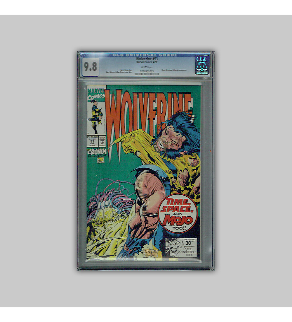 Wolverine 53 CGC 9.8 1992