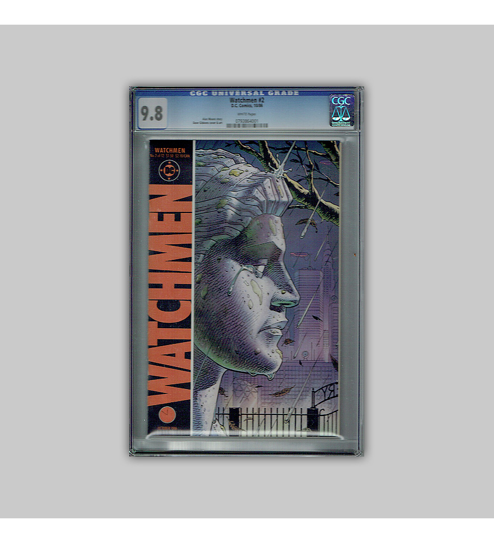 Watchmen 2 CGC 9.8 1986