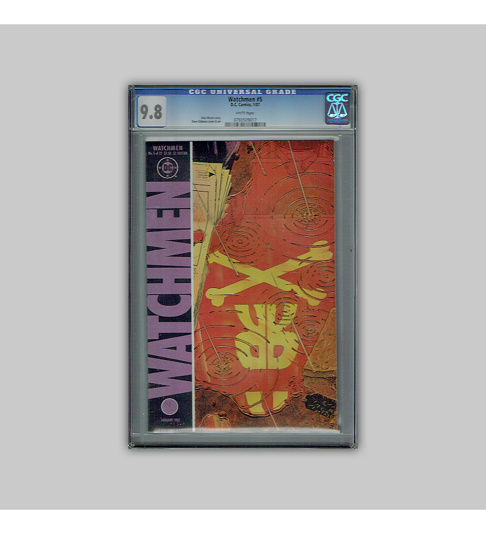 Watchmen 5 CGC 9.8 1987