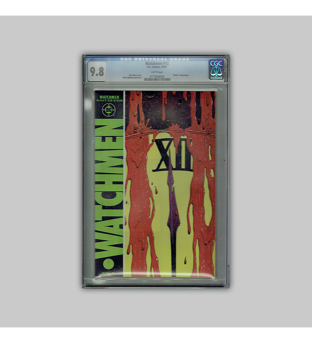 Watchmen 12 CGC 9.8 1987